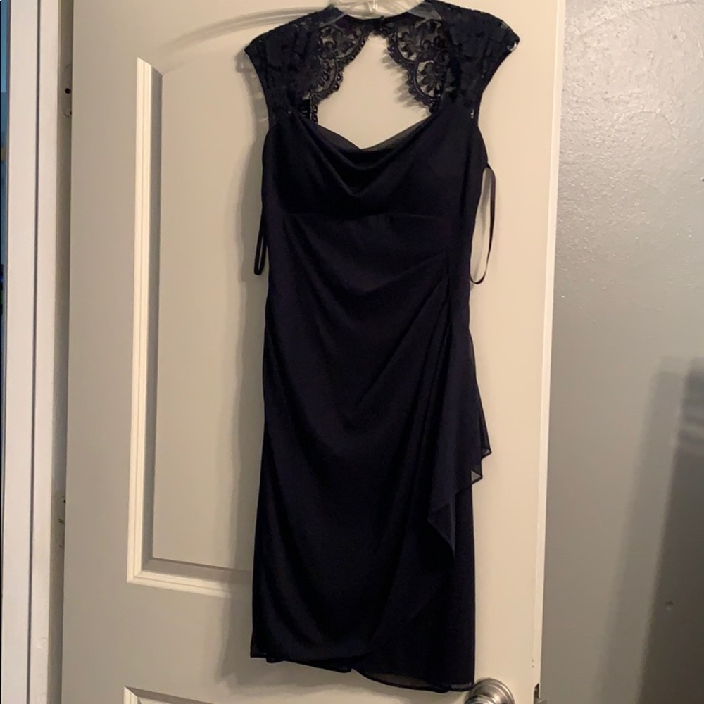 Navy Blue Bridesmaids Dress